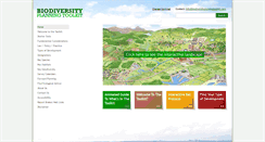 Desktop Screenshot of biodiversityplanningtoolkit.com